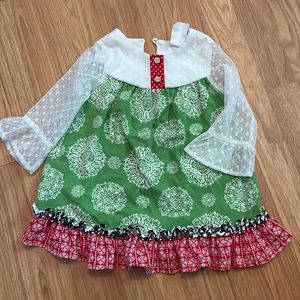 Counting Daisies winter wonderland dress 3T